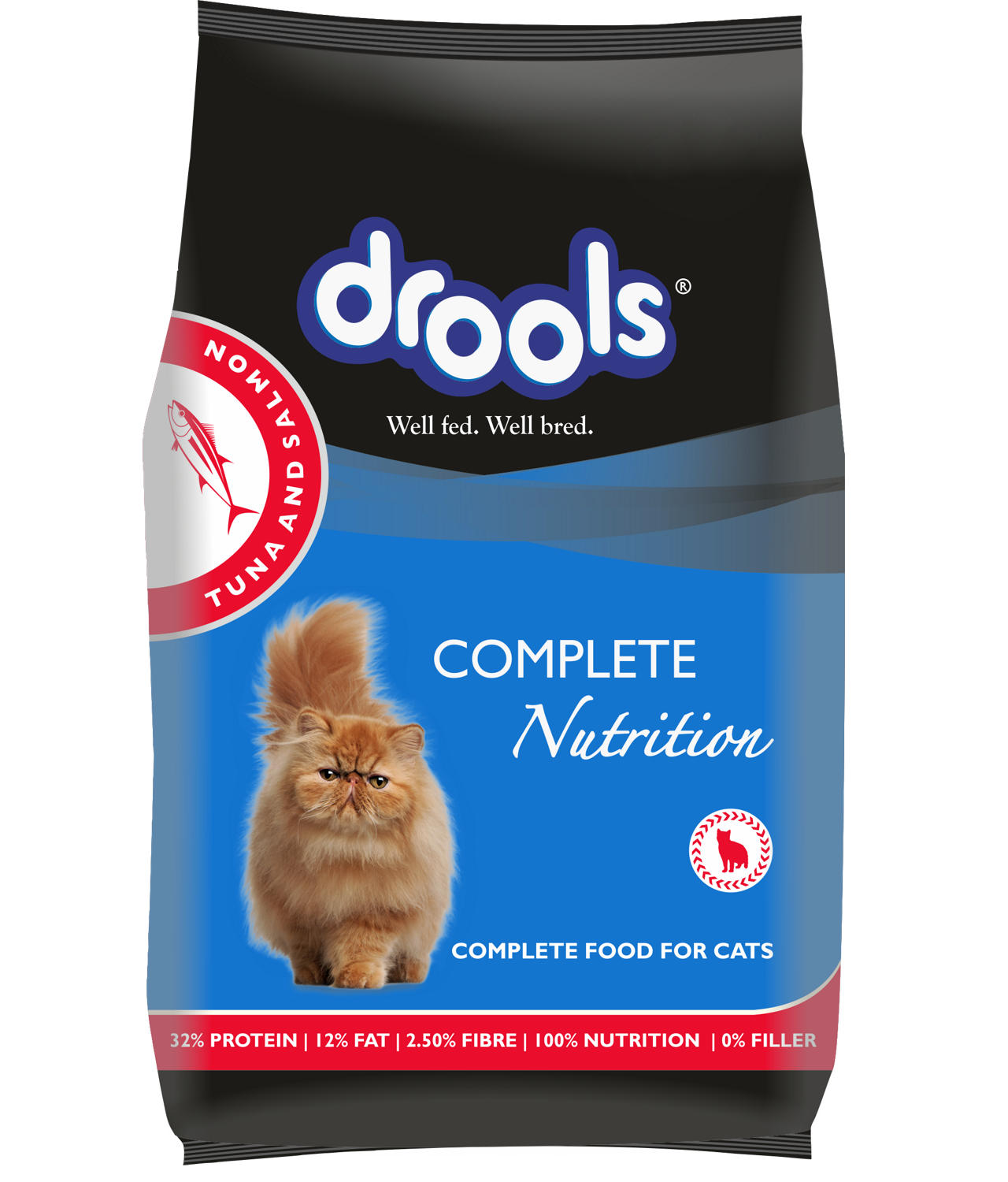 Drools Adult Cat Food Tuna & Salmon 3kg