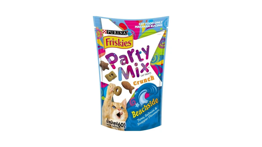 Purina Friskies Party Mix Beachside Cat Treat 60g