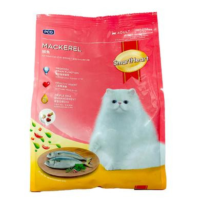 Smartheart Dry Cat Food Adult Mackerel 480g