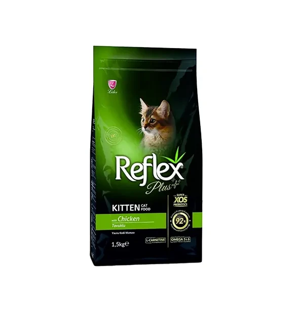 Reflex Plus Kitten Cat Food Chicken 1.5kg