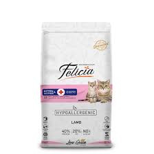 Felicia Low Grain Dry Cat Food Kitten & Mother Care Lamb 2KG