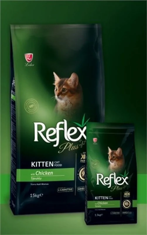Reflex Plus Kitten Cat Food Chicken 15kg