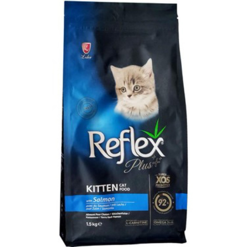 Reflex Plus Kitten Cat Food Salmon 1.5kg