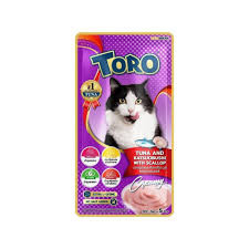 Toro Toro Lickable Treat Tuna and Katsuobushi with Scallop (5*15g