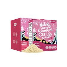 Cature Natural Wood Clumping Cat Litter Odor Control Plus 20L/8 kg