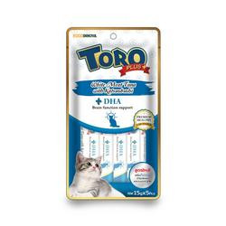 Toro Plus Cat Treat White Meat Tuna with Katsuobushi 15g x 5
