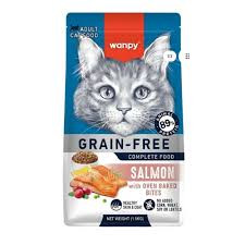 Wanpy Grain Free Super Premium Dry Cat Food Adult Salmon 1.5KG