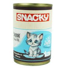 Snacky Kitten Cat Food Can Chicken 400gm